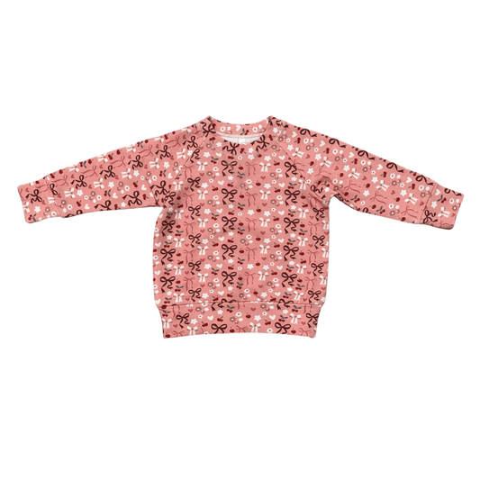 Girl's Raglan Sweatshirt