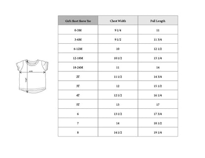 Girl's Short Sleeve Tee